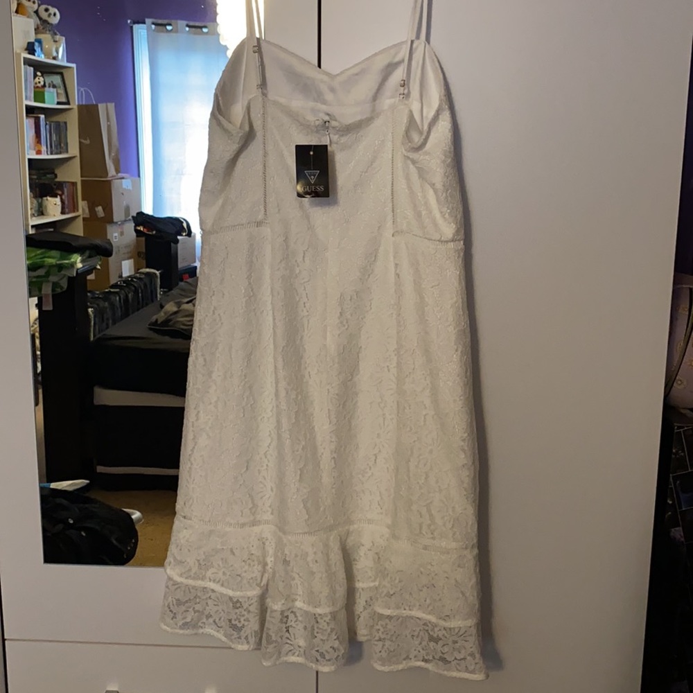 White lace Marciano dress - Picture 4 of 11